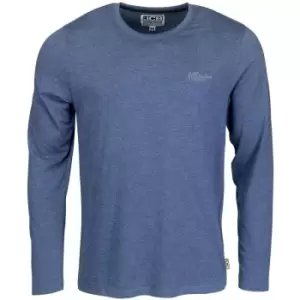 Image of Trade Long Sleeved T-Shirt Navy - Large - JCB