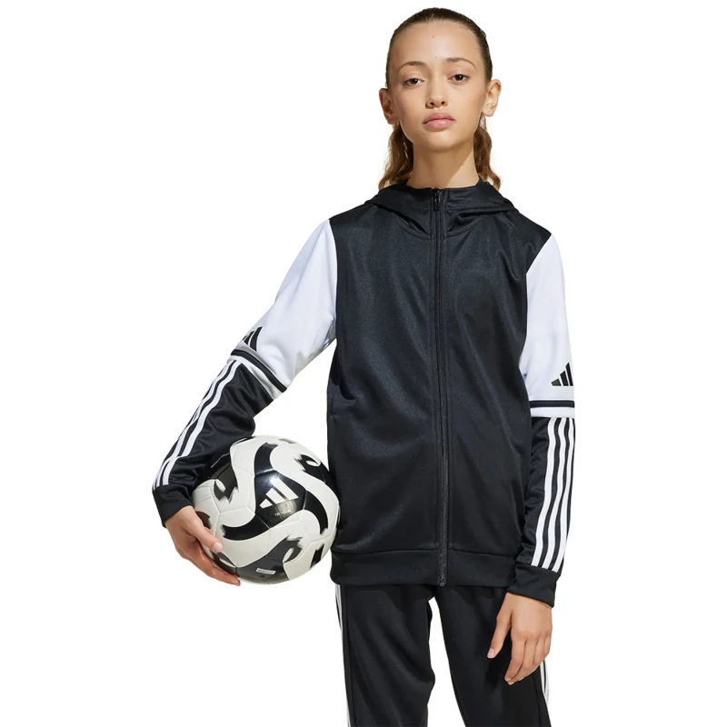 Image of Adidas Hooded sweatshirt for kids adidas Squadra25 Noir Unisex 13/14 ans JE2756