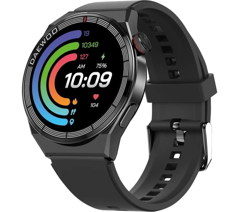 Image of Daewoo Daewoo CNX+ SMARTWATCH WITH VOICE CALL FUNCTION, Black AVS1633GE