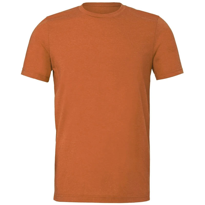 Image of Bella + Canvas Mens Sueded Tee in Burnt Orange Size: XS Burnt Orange Male XS