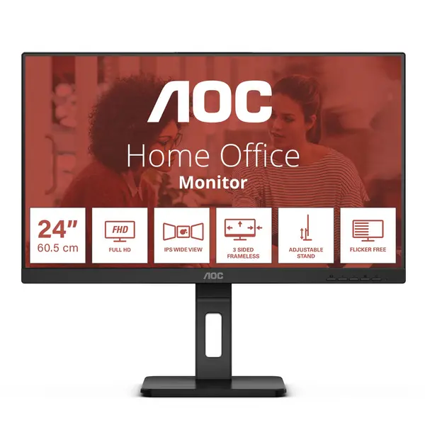 Image of AOC 23.8" 24E3QAF Full HD IPS LCD Monitor
