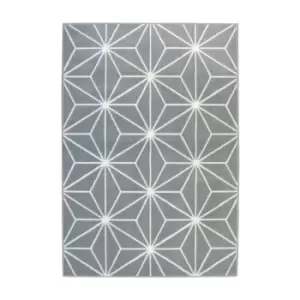 Image of Homemaker Maestro Star Rug Grey 120X170Cm
