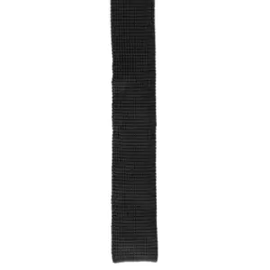 Image of Boss Knitted T-Tie 6cm Mens - Black