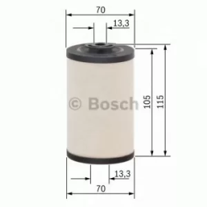 Image of Bosch 1457429359 Fuel Filter Element N9359
