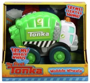 Image of Tonka My First Wobble Wheels Garabge Truck.