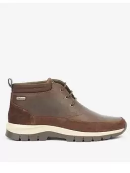 Image of Barbour Underwood Suede Leather Boots, Brown, Size 7, Men