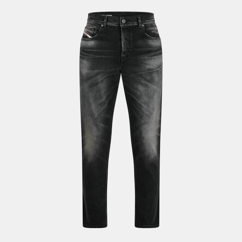 Image of Diesel Jeans Finitive Tapered Jeans Black/Grey Denm male 28W R