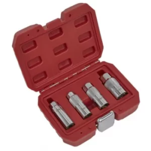 Image of Magnetic Spark Plug Socket Set 4PC 3/8" Sq Drive