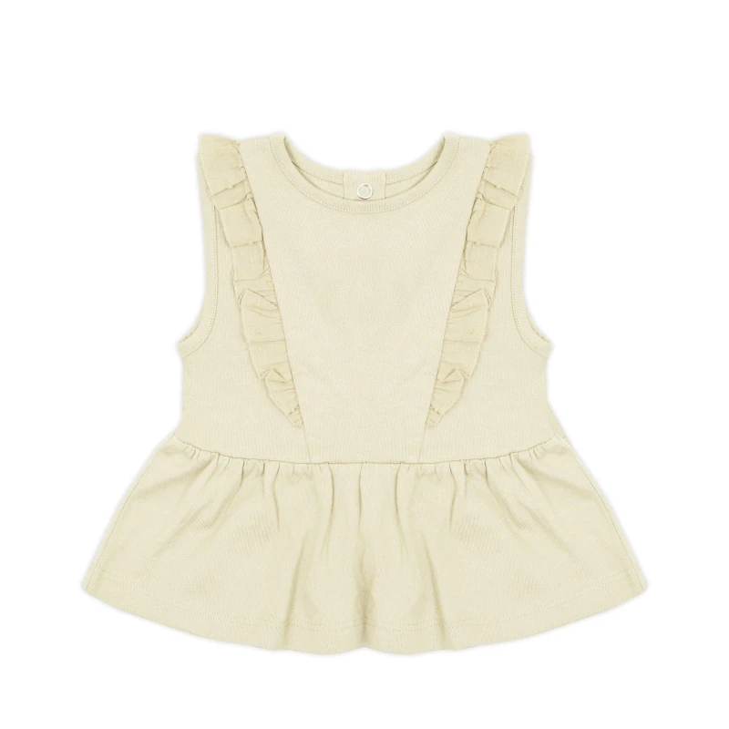 Image of Firetrap Frill Top Set Babies - Beige Beige 0 - 6 Months