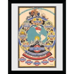 Image of Transport For London Visit The Empire 2 Framed Collector Print