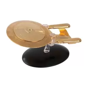 Image of Star Trek U.S.S. Enterprise (NCC-1707-D) Gold Model Starship