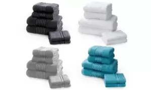 Image of Windsor Towel Bale: 6 Piece Set/Turquoise
