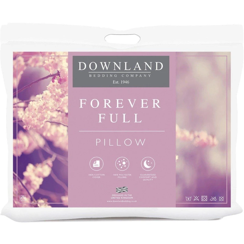 Image of Downland Downland Forever Full Luxury Pillow White unisex Twin Pack