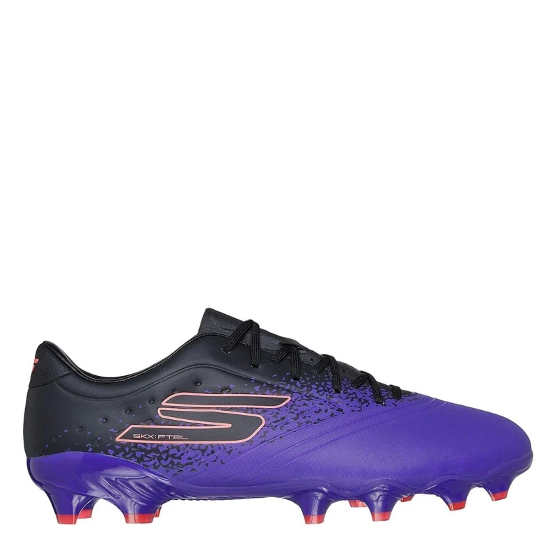 Image of Skechers Razor Gold Firm Ground Football Boots - Purple Purple 7
