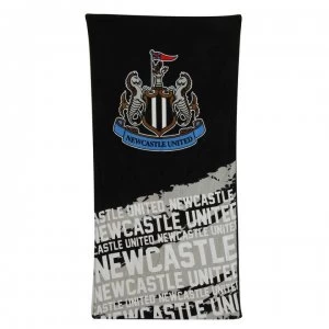Image of Team Velour Towel - Newcastle