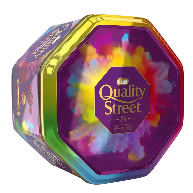 Image of Nestle Quality Street Chocolates Tin 1KG