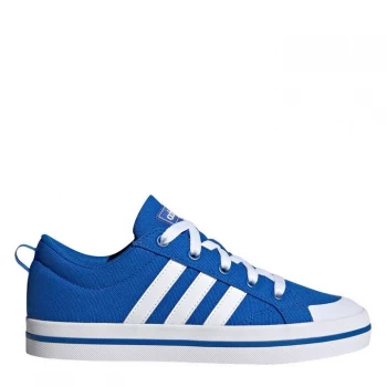 Image of adidas Bravada Canvas Trainers Junior Boys - Blue/White