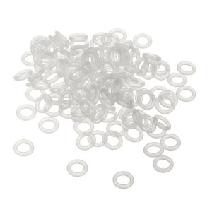 Image of OcUK Tech Labs Noise Dampening O-Rings for Cherry MX Keyboards- Clear - 125 pieces