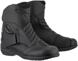 Image of Alpinestars New Land Gore-Tex Motorcycle Boots, black, Size 43, black, Size 43