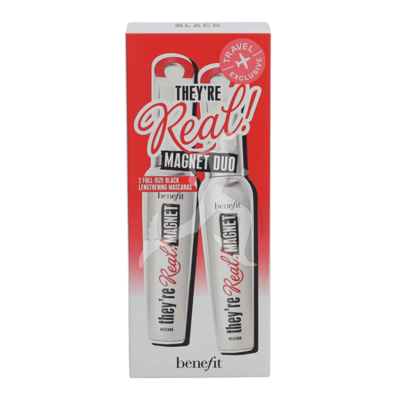 Image of Benefit They're Real Magnet Mascara Duo 2.0 Black 2 pcs
