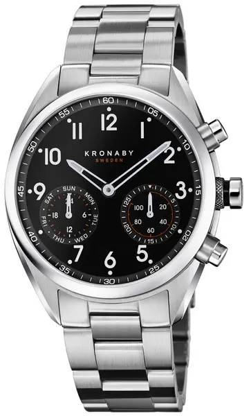 Image of Kronaby Watch Apex Smartwatch - Black KRB-034
