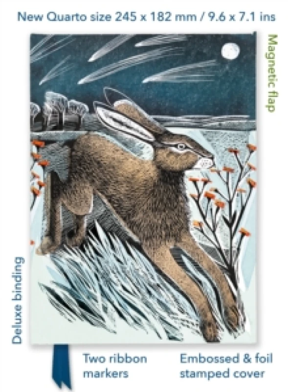 Image of Angela Harding: Shooting Stars (Foiled Quarto Journal) Notebook / blank book