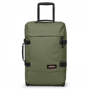 Image of Eastpak Tranverz Small Soft-Side Quiet Khaki Suitcase