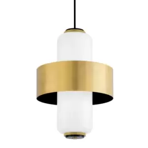 Image of Melrose 6 Light Pendant Vintage Brass