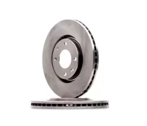 Image of RIDEX Brake disc OPEL,PEUGEOT,CITROEN 82B0022 3557911,1606401480,1613703980 Brake rotor,Brake discs,Brake rotors 4246W2,4246W8,424917,424918,424984