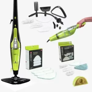 Image of H2O HD Pro 5-in-1 Steam Mop and Handheld Steam Cleaner