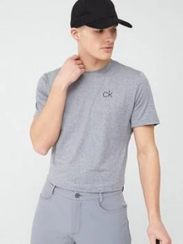 Image of Calvin Klein Golf Newport Tee - Silver