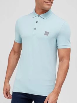 Image of Hugo Boss Passenger 1 Polo Shirt Turquoise Size S Men