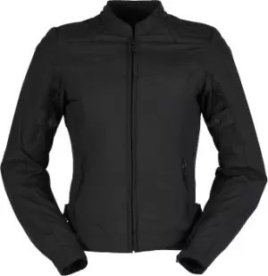 Image of Furygan Taaz Damen Motorcycle Textile Jacket, black, Size XL, black, Size XL