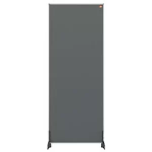 Image of Nobo Desk Divider Impression Pro Felt Grey 400 x 1000 mm