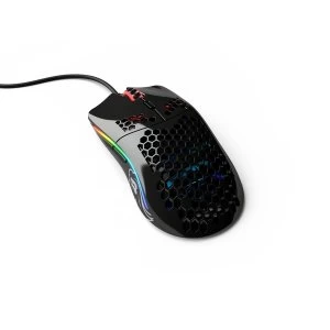 Image of Glorious PC Gaming Race Model O- USB RGB Optical Gaming Mouse - Glossy Black