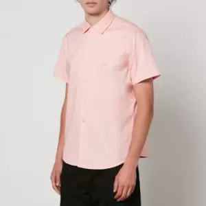 Image of BOSS Casual Rash Oxford Cotton-Blend Polo Shirt - S