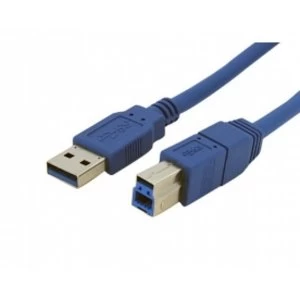 Image of 6 ft SuperSpeed USB 3.0 Cable A to B MM