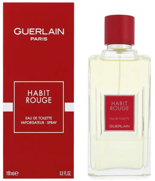 Image of GUERLAIN Habit Rouge Eau de Parfum For Him 100ml