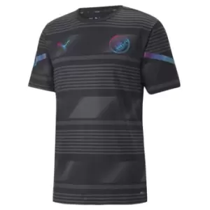 Image of Puma Manchester City PM Jersey - Black