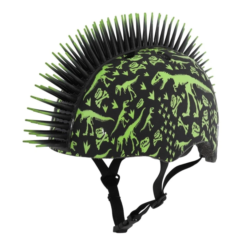 Image of Raskullz T-Rex Bonez Mohawk Child Helmet 5+ T-Rex Bonez Moh unisex 50-54cm