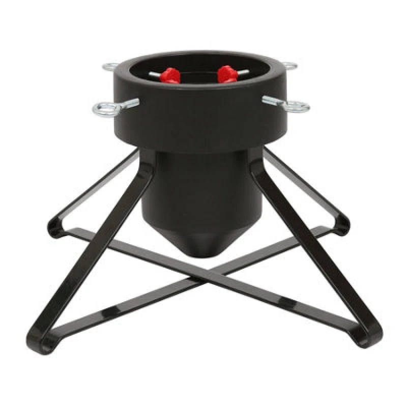 Image of Harbour Housewares Classic Real Christmas Tree Stand - 3" - Black
