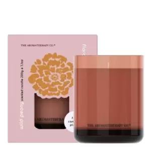 Image of The Aromatherapy Co Floral Bloom Peony Candle 200g Pink