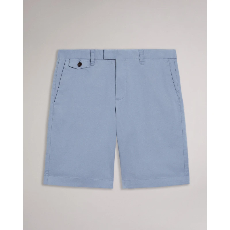 Image of Ted Baker Mens Chino Shorts Mid-Blue male 28
