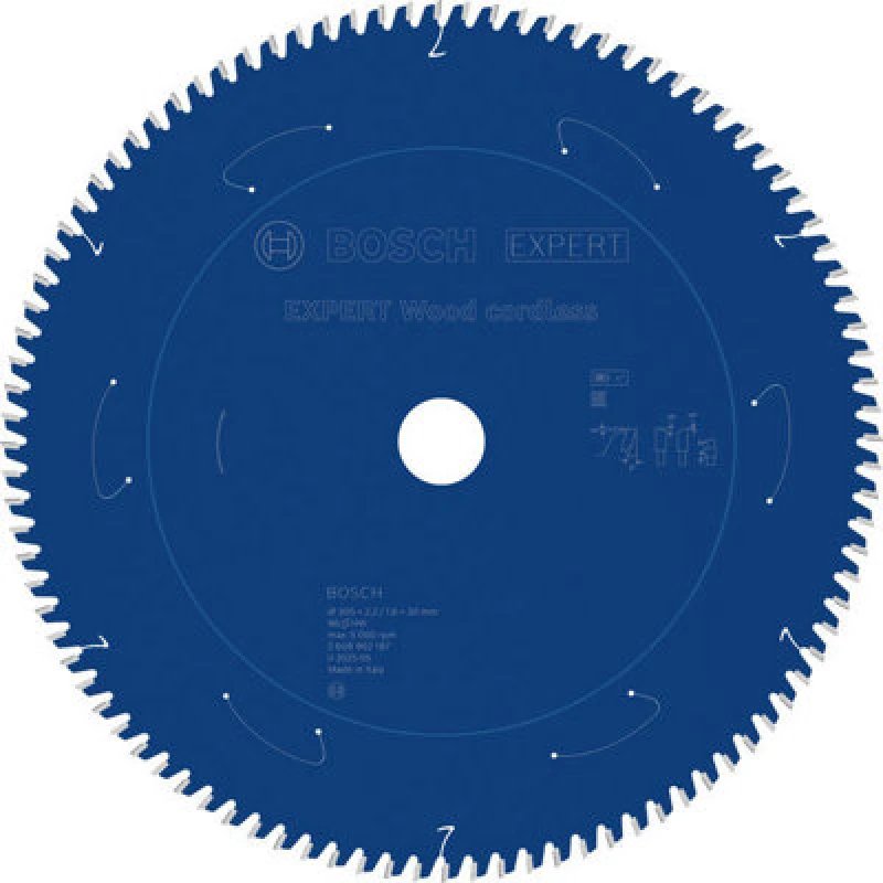 Image of Bosch Expert Wood Cordless Circular Saw Blade 305X 2.2/1.6 X 30mm T96 2608902187