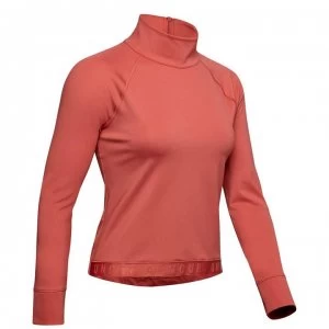 Image of Urban Armor Gear ColdGear Rush Long Sleeve Top Ladies - Pink/Black