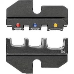 Image of Knipex 97 49 06 Crimp inset Insulated cable lugs, Insulated connectors, Insulated butt connectors 0.5 up to 6 mm² Suitable for brand Knipex 97 43 200,