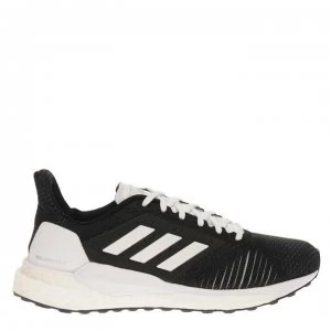 Image of adidas SolarGlide ST Ladies Running Shoes - Black/White
