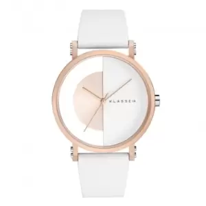 Image of Gents im Arch White 40mm Watch IM18RG007M