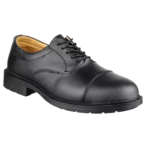 Image of Amblers Safety Mens FS43 Antistatic Lace Up Oxford Safety Shoes (12 UK) (Black)