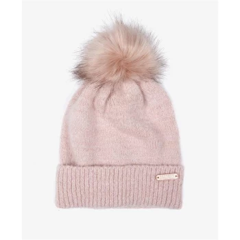 Image of Barbour International Sparkle Knit Beanie - Pink PI11